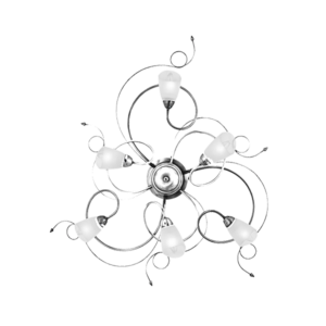 Luster Aura 5145-6 E14 sivi